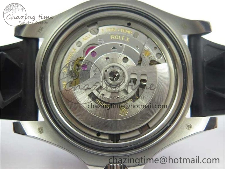 Yacht-Master 42mm 226659 Bp Maker 1:1 Best Edition 3D Black Ceramic Bezel on Black Rubber Strap SA3235