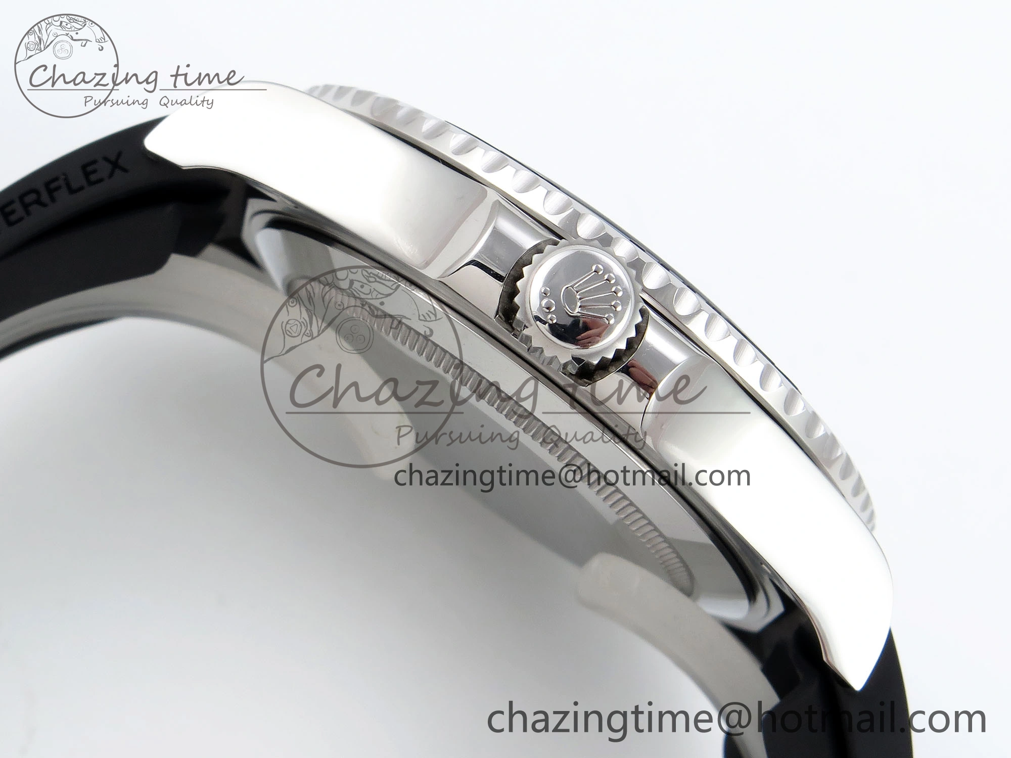 Yacht-Master 42mm 226659 Clean 1:1 Best Edition Falcon’s Eye Dial on Black Rubber Strap VR3235
