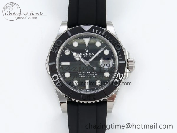 Yacht-Master 42mm 226659 Clean 1:1 Best Edition Falcon’s Eye Dial on Black Rubber Strap VR3235