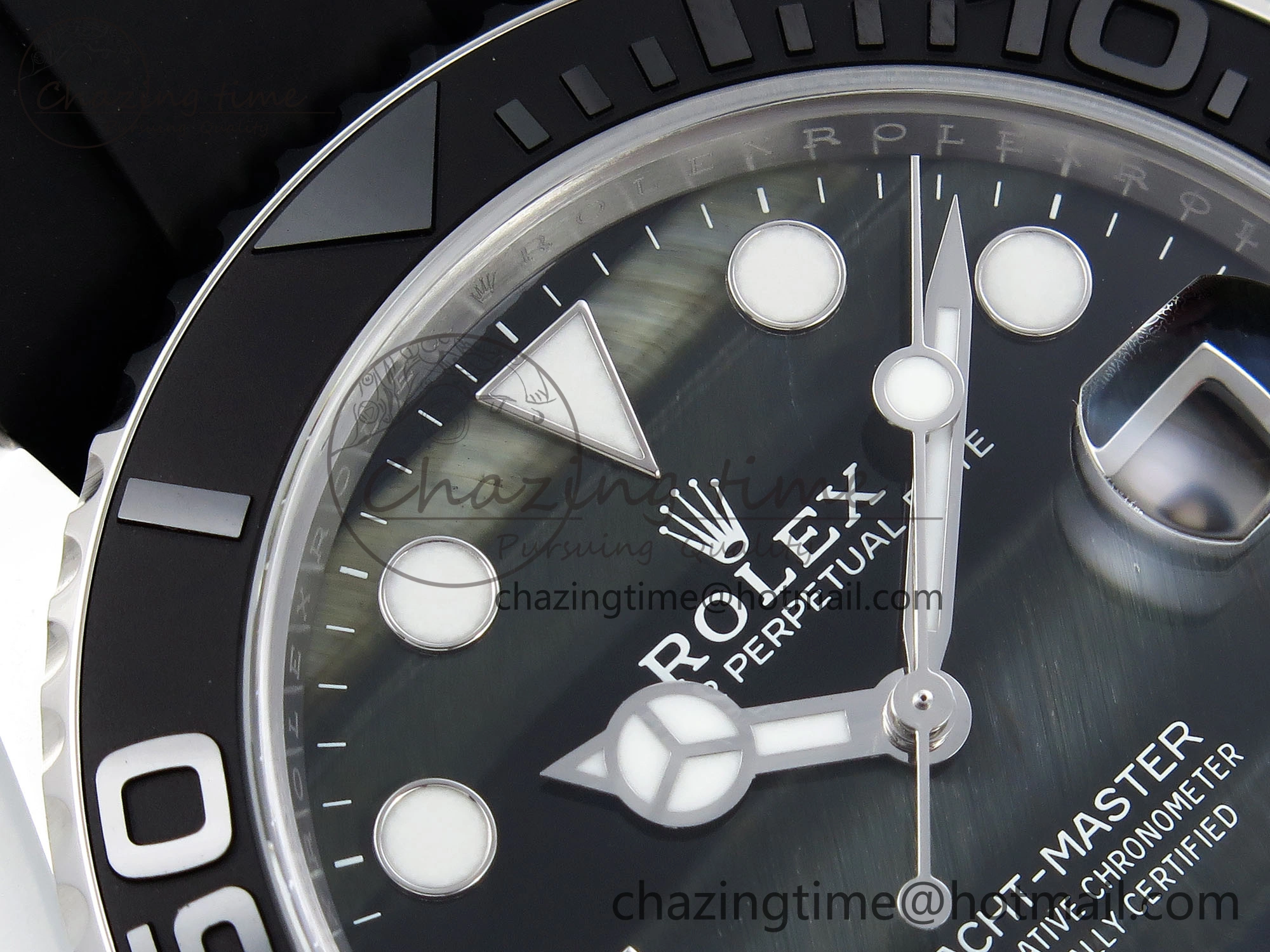Yacht-Master 42mm 226659 Clean 1:1 Best Edition Falcon’s Eye Dial on Black Rubber Strap VR3235