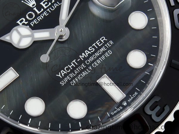 Yacht-Master 42mm 226659 Clean 1:1 Best Edition Falcon’s Eye Dial on Black Rubber Strap VR3235