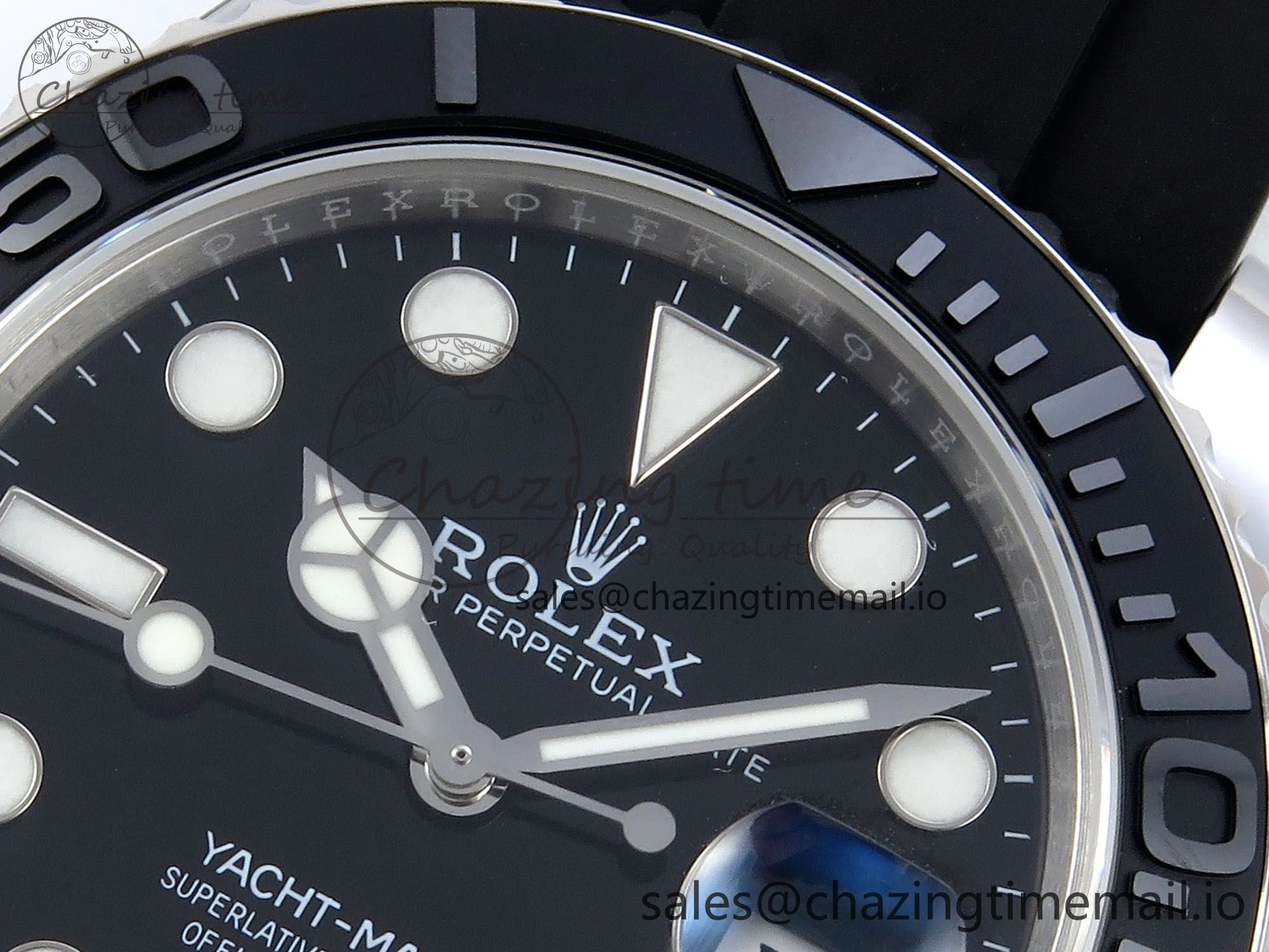 Yacht-Master 42mm 226659 EWEF Best Edition Black Dial on Oysterflex Strap A3235