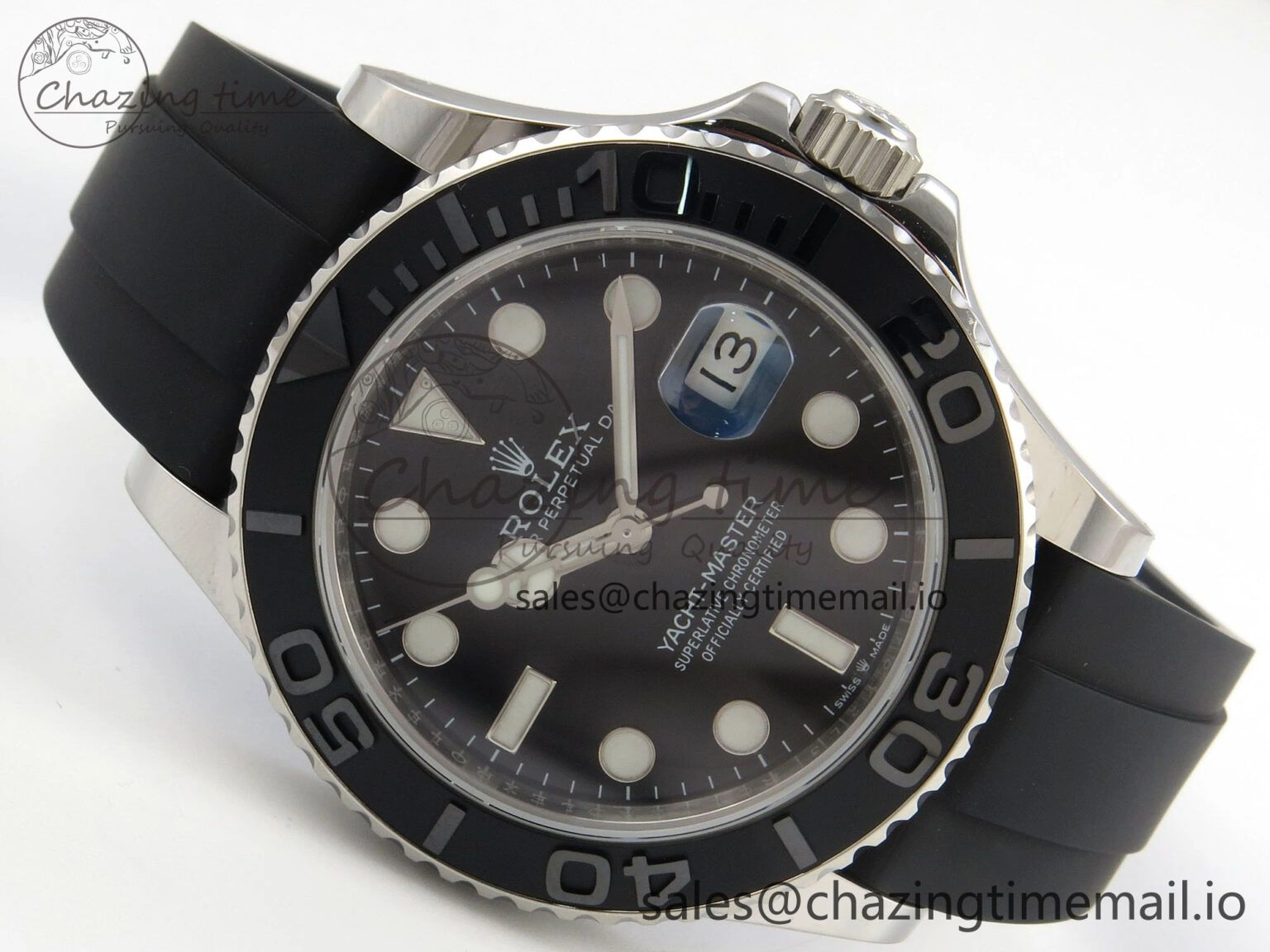 Yacht-Master 42mm 226659 RSF Best Edition Black Dial on Oysterflex Strap A3235