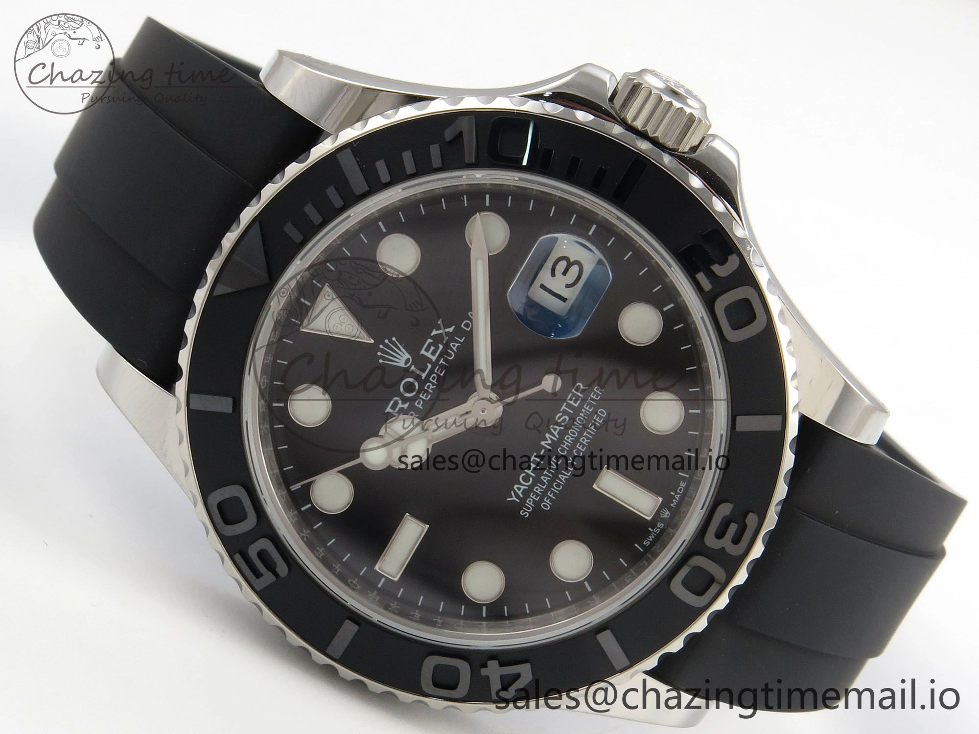 Yacht-Master 42mm 226659 RSF Best Edition Black Dial on Oysterflex Strap A3235