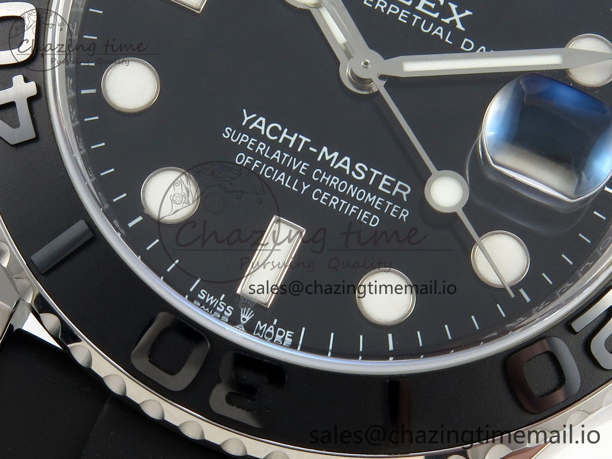Yacht-Master 42mm 226659 RSF Best Edition Black Dial on Oysterflex Strap A3235