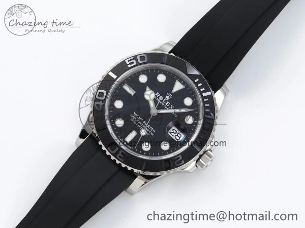 Yacht-Master 42mm 226659 TEDF 1:1 Best Edition 3D Black Ceramic Bezel on Oysterflex Strap VS3235 (Gain Weight)