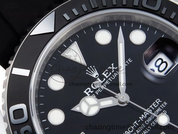 Yacht-Master 42mm 226659 TEDF 1:1 Best Edition 3D Black Ceramic Bezel on Oysterflex Strap VS3235 (Gain Weight)