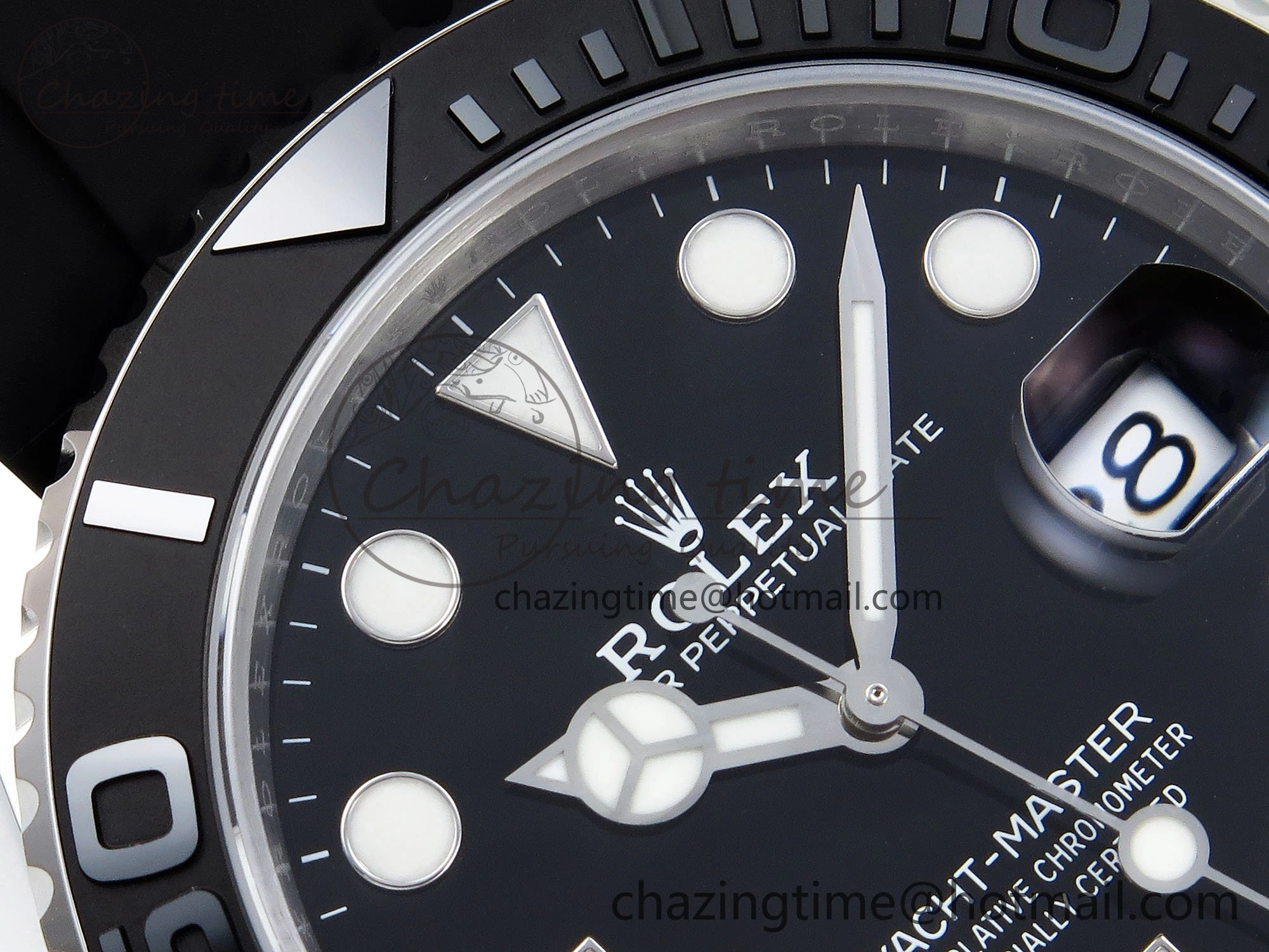 Yacht-Master 42mm 226659 TEDF 1:1 Best Edition 3D Black Ceramic Bezel on Oysterflex Strap VS3235 (Gain Weight)
