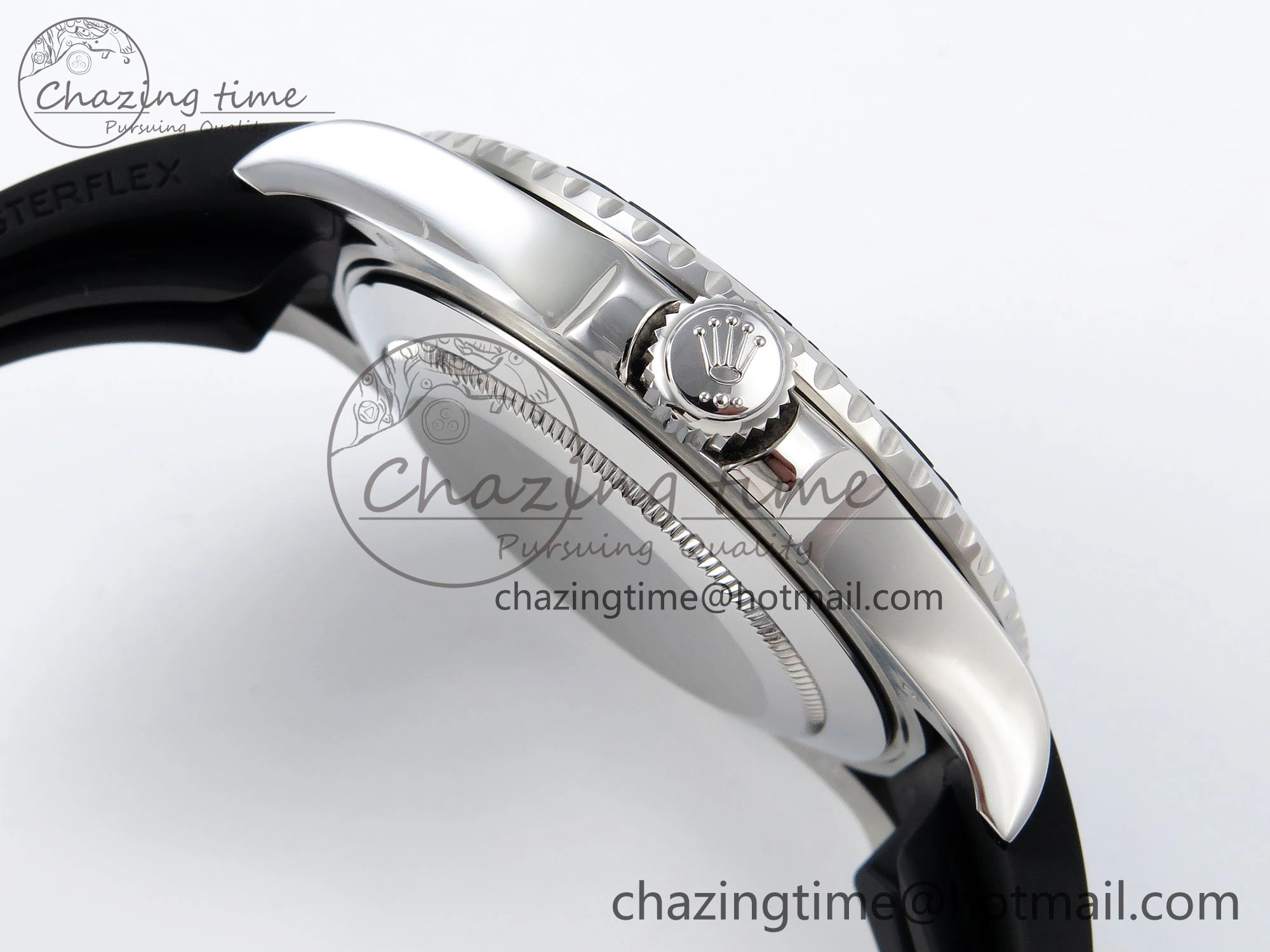 Yacht-Master 42mm 226659 TEDF 1:1 Best Edition 3D Black Ceramic Bezel on Oysterflex Strap VS3235 (Gain Weight)