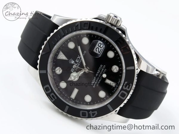 Yacht-Master 42mm 226659 TEDF 1:1 Best Edition 3D Black Ceramic Bezel on Oysterflex Strap VS3235 (Gain Weight)