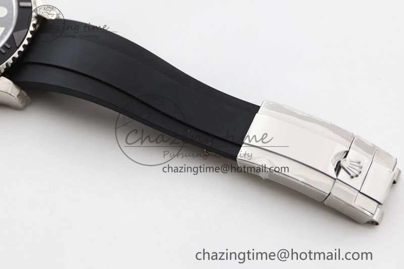 Yacht-Master 42mm 226659 TWA 1:1 Best Edition 3D Black Ceramic Bezel on Oysterflex Strap VR3235