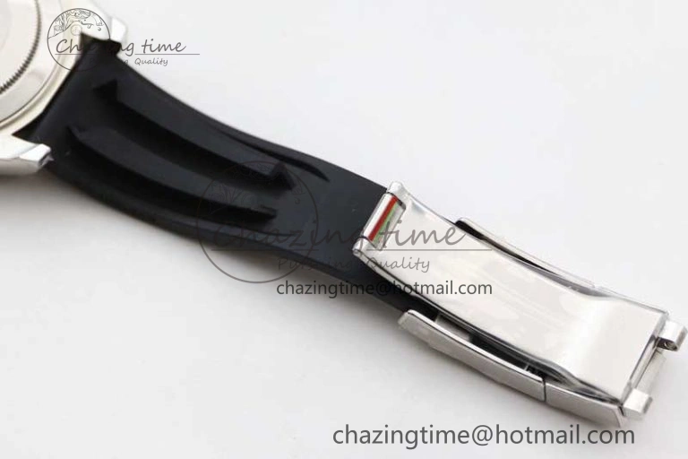 Yacht-Master 42mm 226659 TWA 1:1 Best Edition 3D Black Ceramic Bezel on Oysterflex Strap VR3235