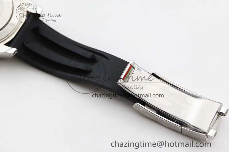 Yacht-Master 42mm 226659 TWA 1:1 Best Edition 3D Black Ceramic Bezel on Oysterflex Strap VR3235
