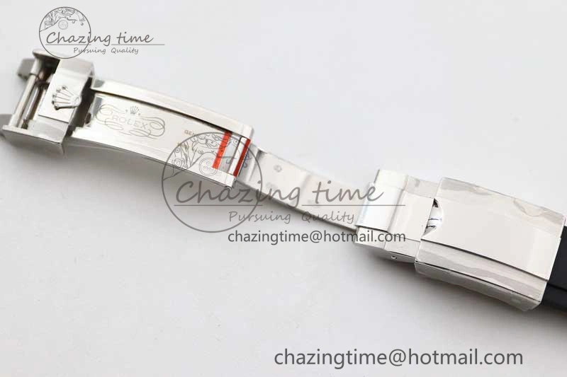 Yacht-Master 42mm 226659 TWA 1:1 Best Edition 3D Black Ceramic Bezel on Oysterflex Strap VR3235