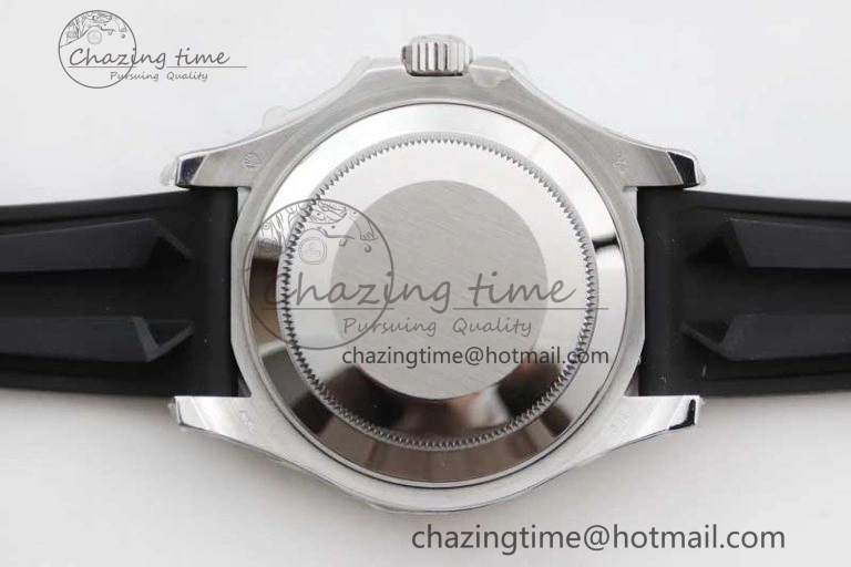 Yacht-Master 42mm 226659 TWA 1:1 Best Edition 3D Black Ceramic Bezel on Oysterflex Strap VR3235