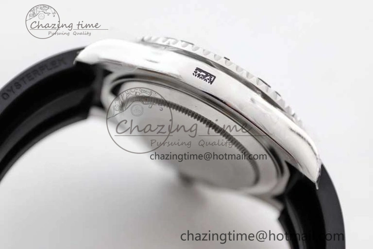 Yacht-Master 42mm 226659 TWA 1:1 Best Edition 3D Black Ceramic Bezel on Oysterflex Strap VR3235