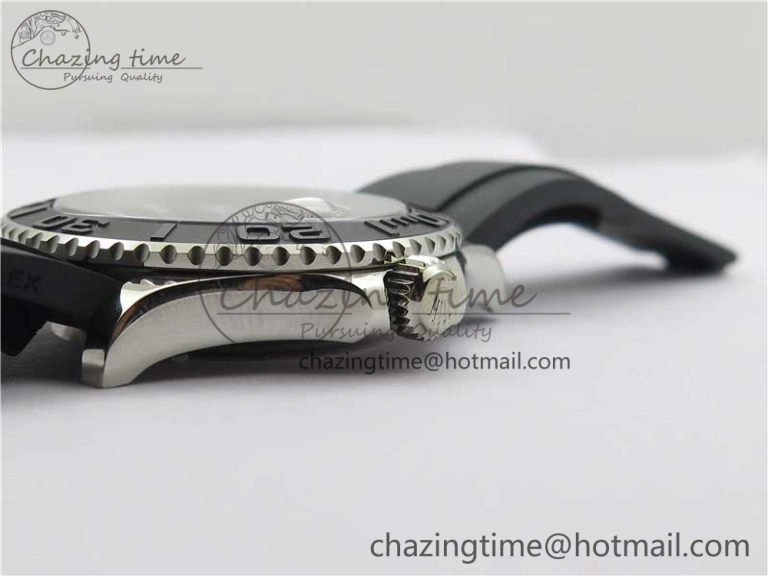 Yacht-Master 42mm 226659 VSF 1:1 Best Edition 3D Black Ceramic Bezel on Black Rubber Strap VS3235