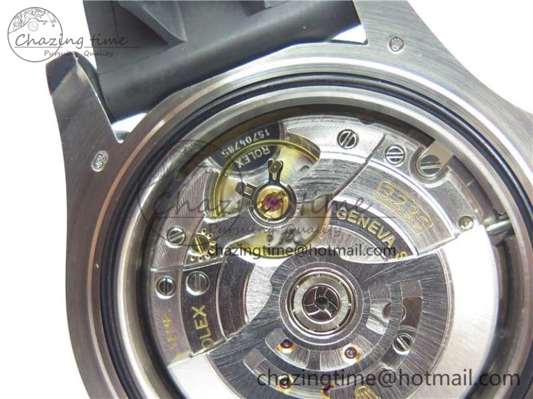 Yacht-Master 42mm 226659 VSF 1:1 Best Edition 3D Black Ceramic Bezel on Black Rubber Strap VS3235