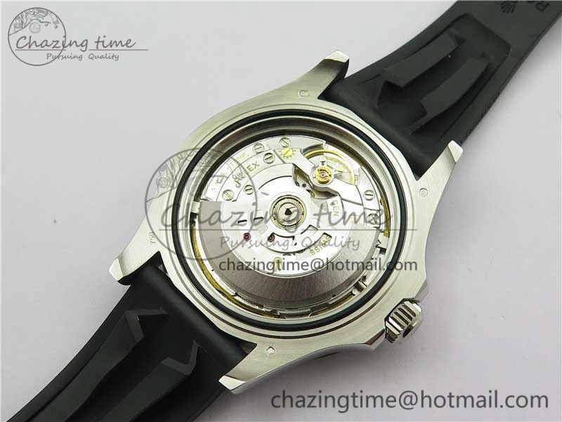 Yacht-Master 42mm 226659 VSF 1:1 Best Edition 3D Black Ceramic Bezel on Black Rubber Strap VS3235
