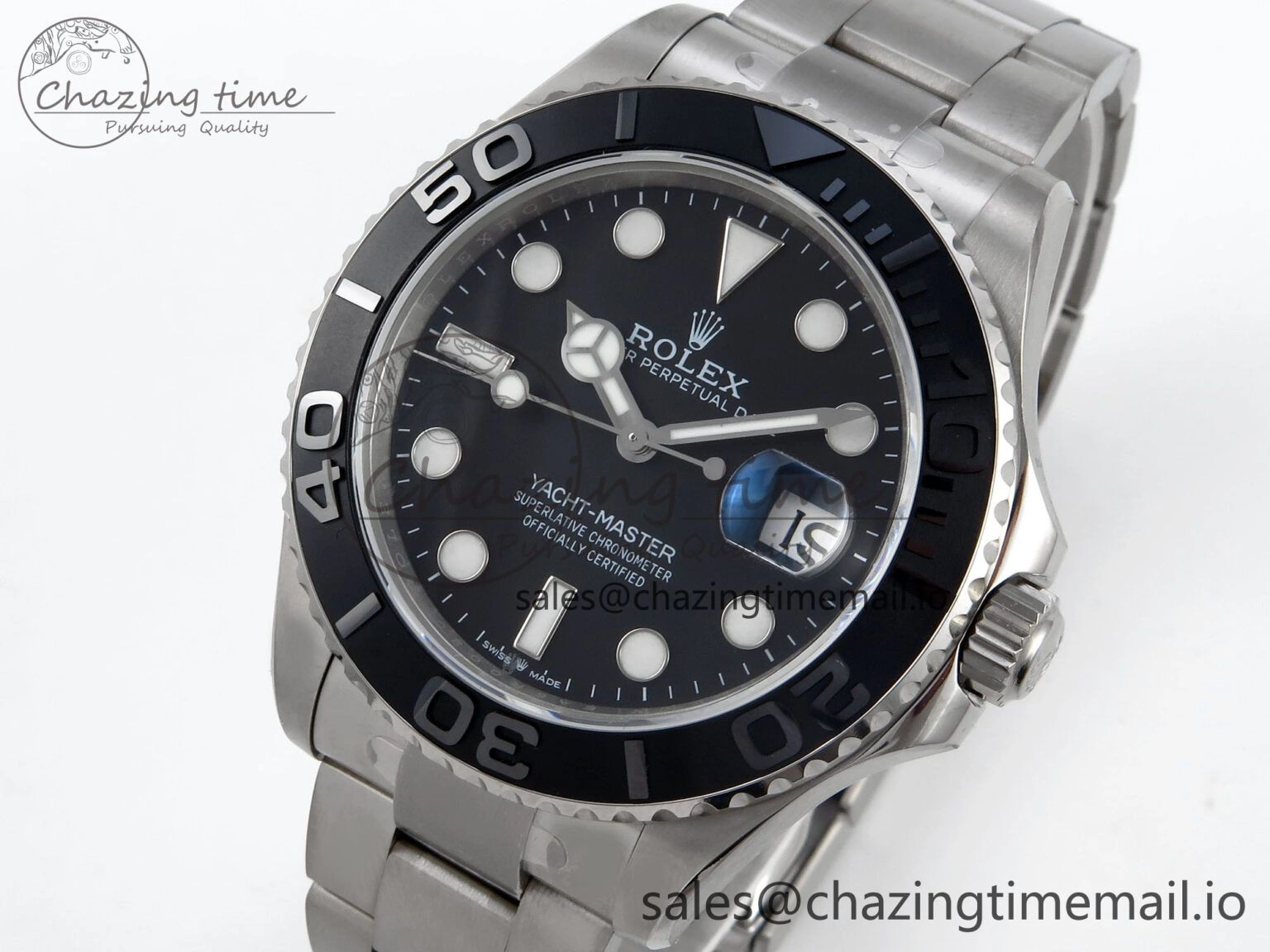 Yacht-Master 42mm Titanium 226627 EWEF Best Edition on Bracelet A3235