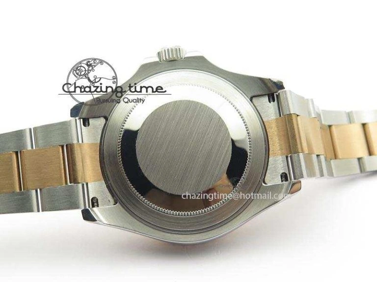 Yacht-Master BP Maker 116621 RG Bezel Brown Dial On SS Bracelet A3135
