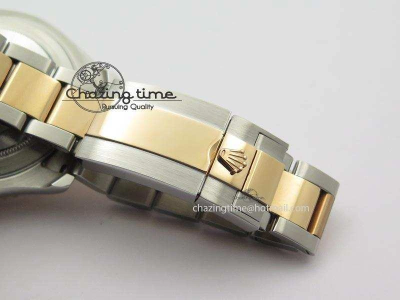Yacht-Master BP Maker 116621 RG Bezel Brown Dial On SS Bracelet A3135
