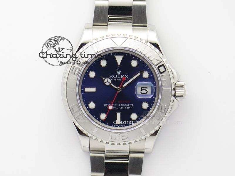 Yacht-Master BP Maker 16622 Blue Dial On SS Bracelet A3135
