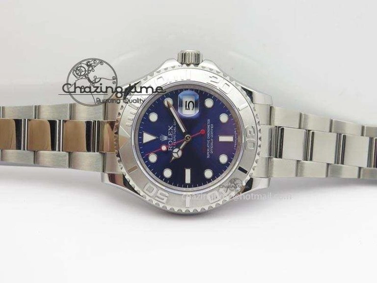 Yacht-Master BP Maker 16622 Blue Dial On SS Bracelet A3135