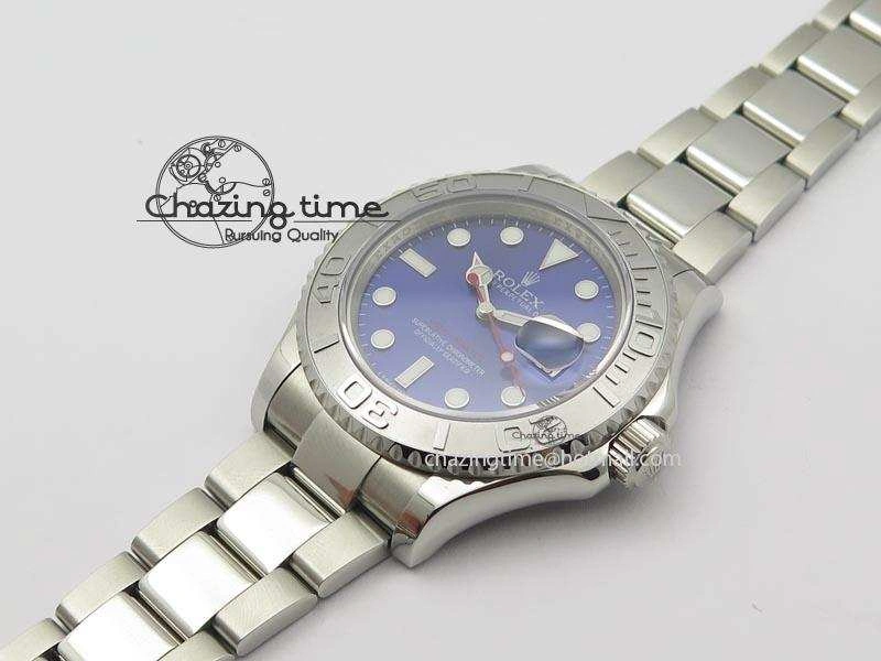 Yacht-Master BP Maker 16622 Blue Dial On SS Bracelet A3135
