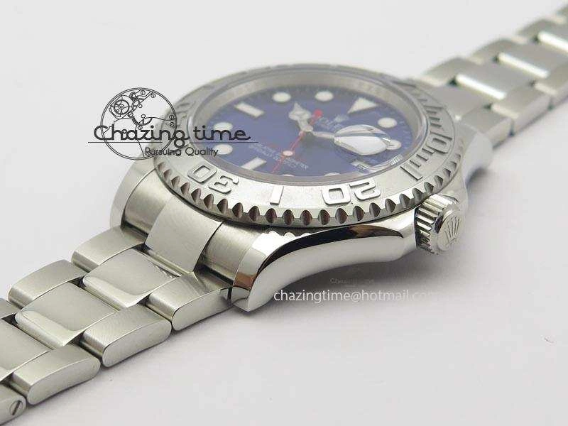 Yacht-Master BP Maker 16622 Blue Dial On SS Bracelet A3135