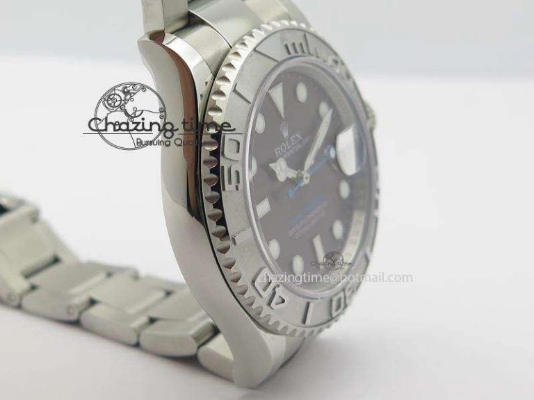 Yacht-Master BP Maker 16622 Grey Dial On SS Bracelet A3135