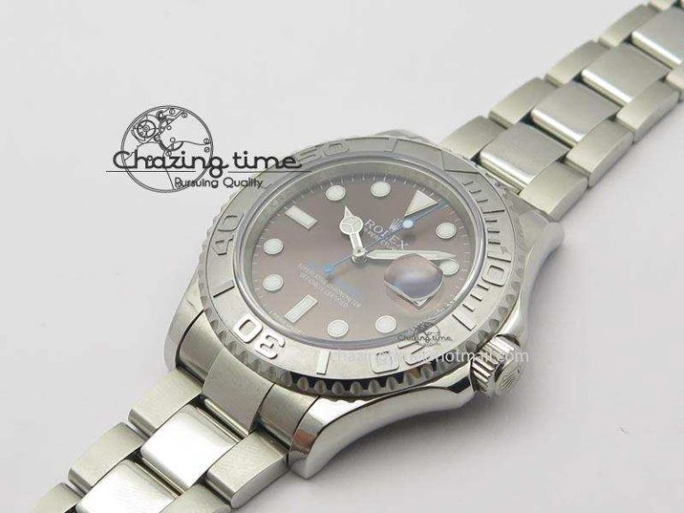 Yacht-Master BP Maker 16622 Grey Dial On SS Bracelet A3135