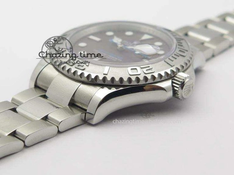 Yacht-Master BP Maker 16622 Grey Dial On SS Bracelet A3135