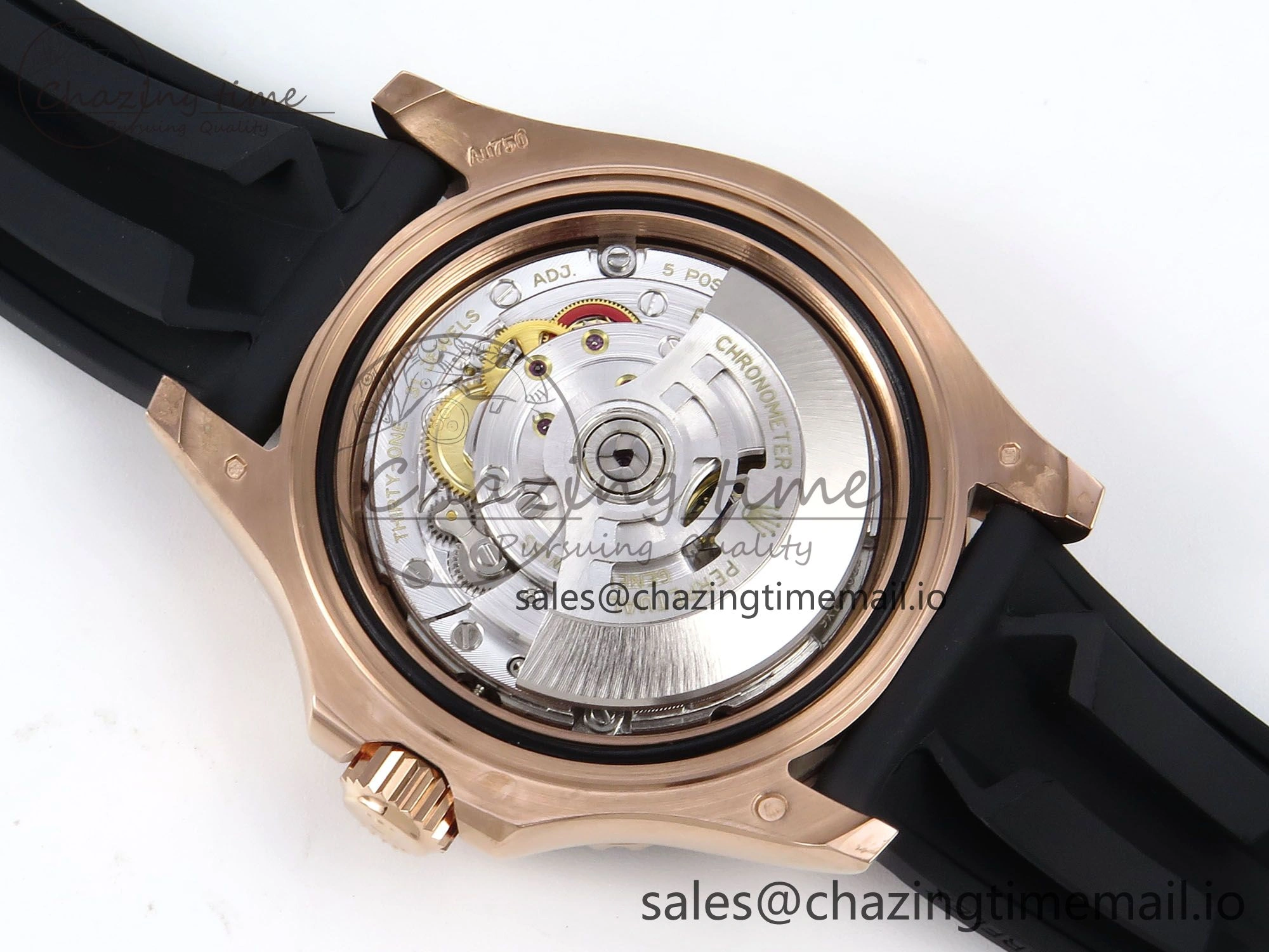 Yacht-Master RG 126655 QF+ 1:1 Best Edition Black Dial on Oysterflex Strap VR3235
