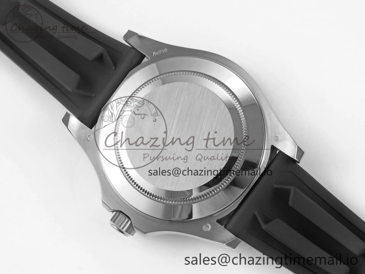 Yacht-Master SS 226659 QF+ 1:1 Best Edition Black Dial on Oysterflex Strap VR3235
