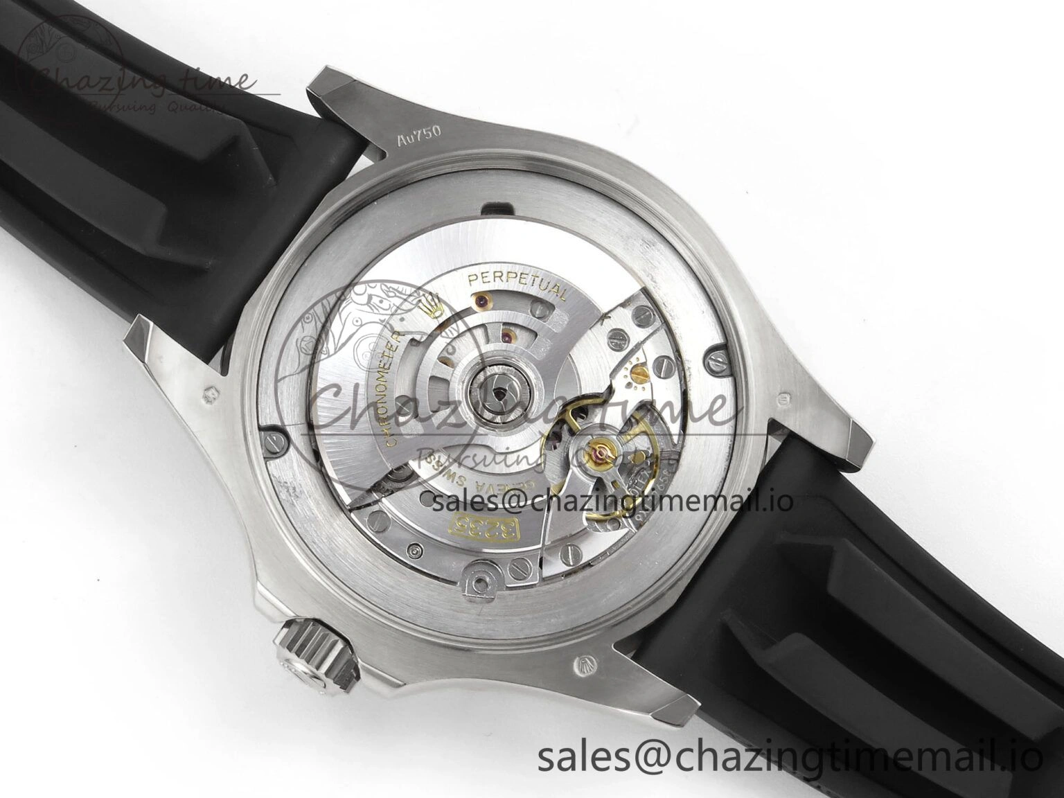 Yacht-Master SS 226659 QF+ 1:1 Best Edition Black Dial on Oysterflex Strap VR3235