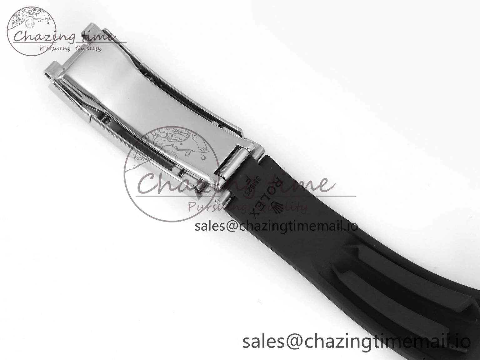Yacht-Master SS 226659 QF+ 1:1 Best Edition Black Dial on Oysterflex Strap VR3235