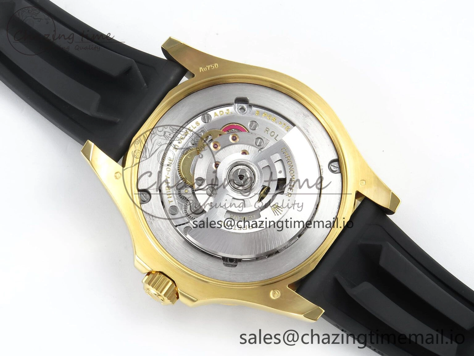 Yacht-Master YG 226658 QF+ 1:1 Best Edition Black Dial on Oysterflex Strap VR3235
