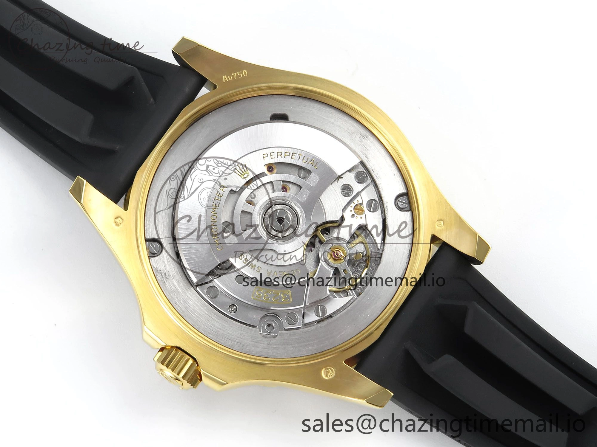 Yacht-Master YG 226658 QF+ 1:1 Best Edition Black Dial on Oysterflex Strap VR3235