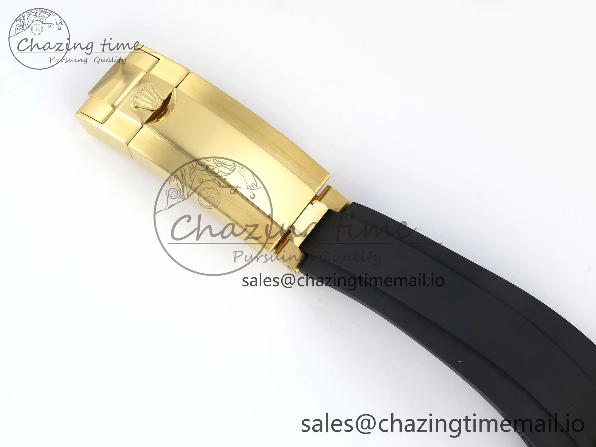 Yacht-Master YG 226658 QF+ 1:1 Best Edition Black Dial on Oysterflex Strap VR3235