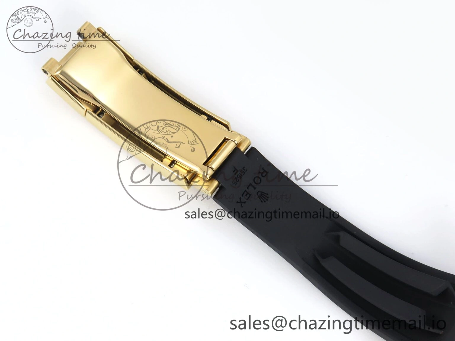 Yacht-Master YG 226658 QF+ 1:1 Best Edition Black Dial on Oysterflex Strap VR3235