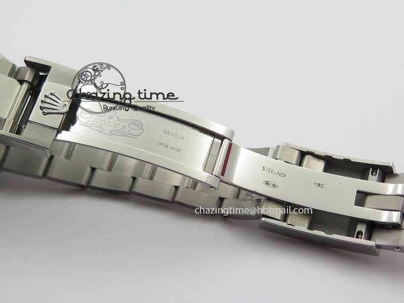 YachtMaster II 116680 SS Blue Ceramic JF 1:1 Best Edition On SS Bracelet A7750 V2