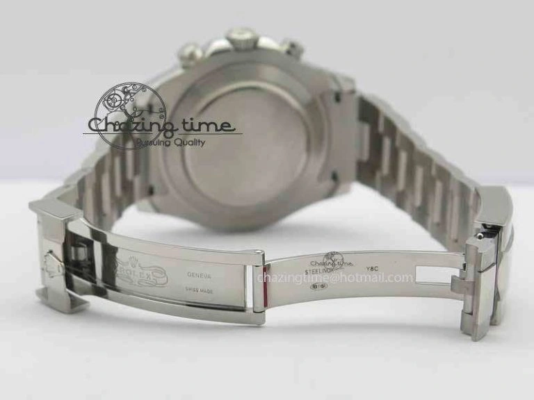 YachtMaster II 116680 SS Blue Ceramic JF 1:1 Best Edition On SS Bracelet A7750 V2