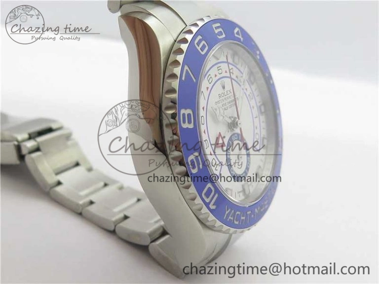 YachtMaster II 116680 SS Blue Ceramic VRF 1:1 Best Edition on SS Bracelet A7750