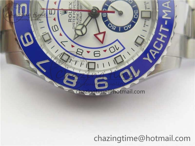 YachtMaster II 116680 SS Blue Ceramic VRF 1:1 Best Edition on SS Bracelet A7750