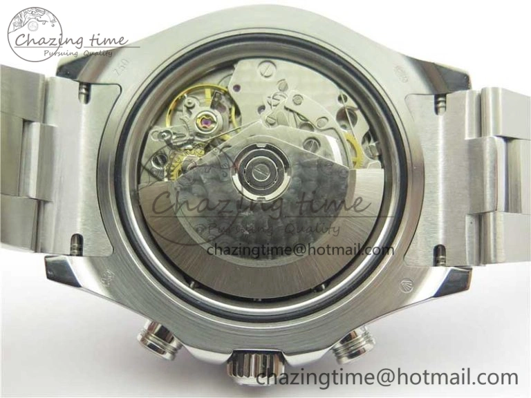 YachtMaster II 116680 SS Blue Ceramic VRF 1:1 Best Edition on SS Bracelet A7750