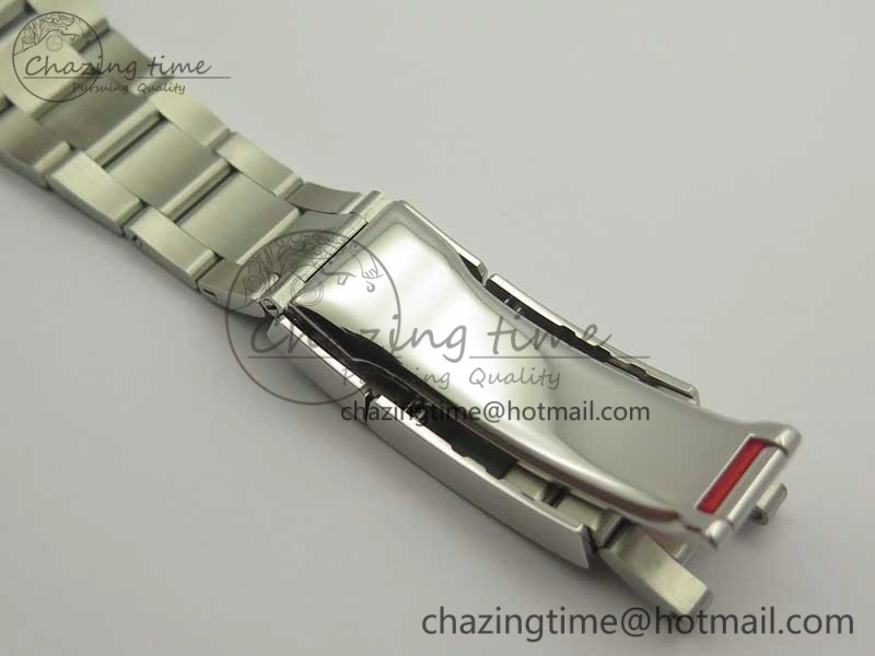 YachtMaster II 116680 SS JF 1:1 Best Edition White Dial Blue Ceramic Bezel on SS Bracelet A7750 V2