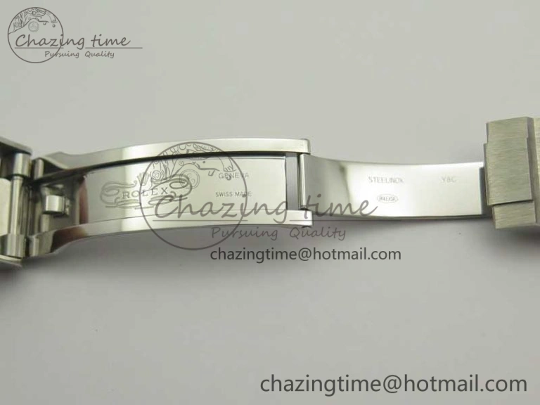 YachtMaster II 116680 SS JF 1:1 Best Edition White Dial Blue Ceramic Bezel on SS Bracelet A7750 V2
