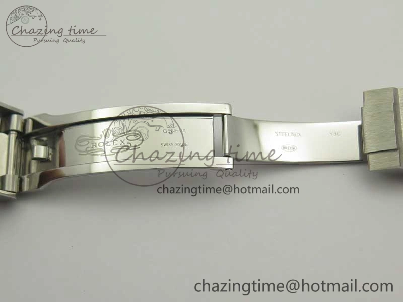 YachtMaster II 116680 SS JF 1:1 Best Edition White Dial Blue Ceramic Bezel on SS Bracelet A7750 V2