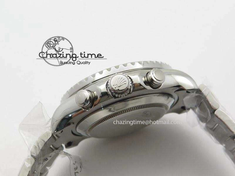 YachtMaster II 116680 SS White Dial on SS Bracelet A7750